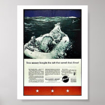 Votre argent acheté le radeau qui a sauvé leurs vi affiches