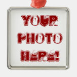 Votre de photo ornement de Noël ici -