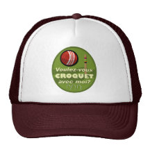 Voulez-vous croquet avec moi? mesh hats