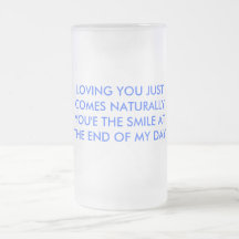 VOUS AIMANT JUSTCOMES NATURALLYYOU'E LE SOURIRE A… TASSE À CAFÉ
