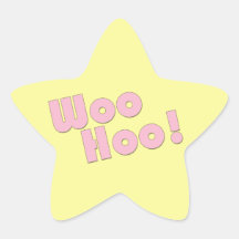 Vous basculez ! WooHoo ! Sticker En Étoile