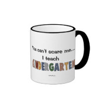 Vous ne pouvez pas m'effrayer… que j'enseigne le j tasse à café