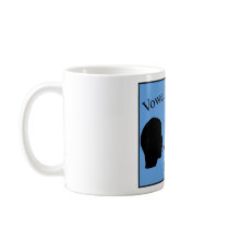 Vowel Movement - Blue Coffee Mugs