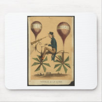 Voyage a la lune mousepad