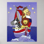 Voyage animal americana affiches