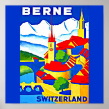 Voyage Art-Berne d'Affiche-Cru