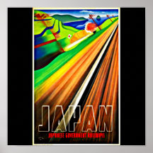 Voyage Art-Japon d'Affiche-Cru