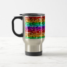 Voyage d'arc-en-ciel de tape-à-l'oeil/tasse de ban