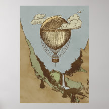 Voyage de vapeur affiche
