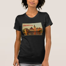 Voyage vintage de Prague T-shirt