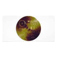 Voyager 1 and 2 Golden Record Sounds of Earth Picture Card
