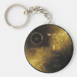 Voyager Golden Record Keychain