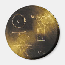 Voyager Golden Record Magnet