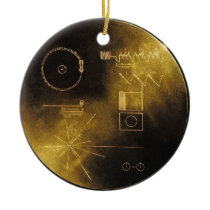 Voyager Golden Record Christmas Ornaments