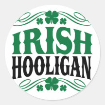 Voyou irlandais adhésif
