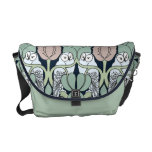 Voysey Art Nouveau Owls Nest Patten Messenger Bag