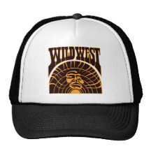 Vrai style indien occidental sauvage casquette de camionneur