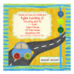 Vroom! Birthday Invitation