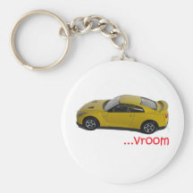 Vroom...fast car keychains