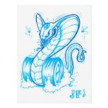 "VROOM!" POSTCARD