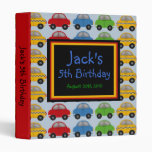 Vroom Vroom Race Car  Photo Scrapbook BInder