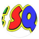 VRsquid3 Round Sticker