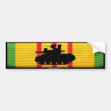 VSM Ribbon with M551 Sheridan Sticker Bumper Sticker