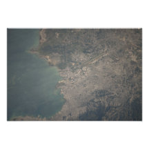 Vue aérienne de la région de Port-au-Prince du Haï Photographies D’art