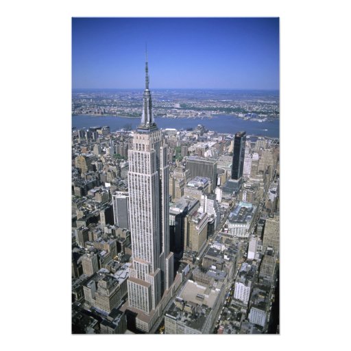 Vue aérienne de l'Empire State Building et Art Photographique