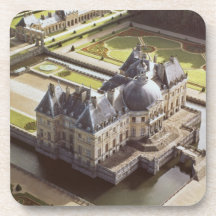 Vue aérienne du château, conçue pour Nicholas Dessous-de-verre