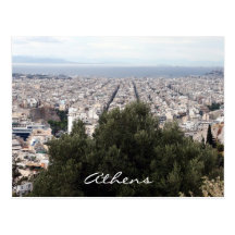 vue d'Athènes Cartes Postales