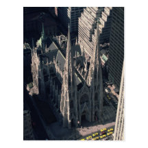 Vue de la cathédrale de St Patrick Cartes Postales