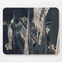 Vue de la cathédrale de St Patrick Tapis De Souris