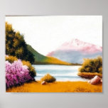 Vue de lac posters