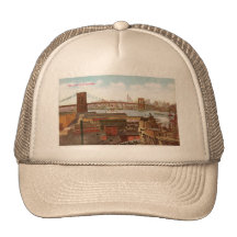 Vue de New York de Brooklyn Casquette