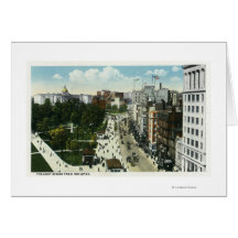 Vue de rue de Tremont de Boylston Carte