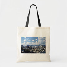 Vue de Séoul du centre Sac En Toile