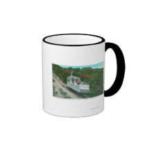 Vue du funiculaire de pente de Mt. Lowe Tasse À Café
