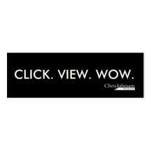 VUE WOW DE CLIC CARTE DE VISITE