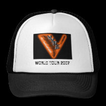 VYBE NEW LOGO, WORLD TOUR 2007 hats