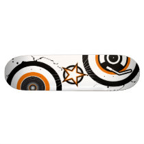 Vynil Star Skateboard White - 2