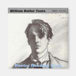 W. B. Yeats Refrigerator Magnet