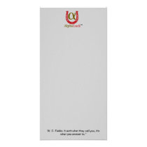 W. C. Fields quote Photo Cards