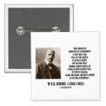 W.E.B. Dubois Theory Of Democratic Government Pins