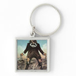 W.H. Vanderbilt as a 'Colossus of Roads' Key Chain