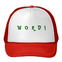 W  O  R  D  ! TRUCKER HAT