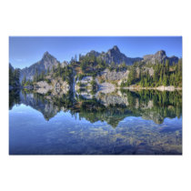 WA, Alpine Lakes Wilderness, Gem Lake, with