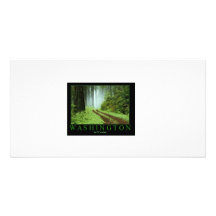 Wa road R is silent Photo Greeting Card