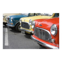 WA, Seattle, classic British automobile.
