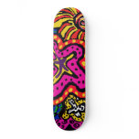 Wack Design Skateboard